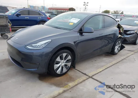 2022 Tesla Model Y Long Range Dual Motor All-Wheel Drive из США, поврежденный, VIN 7SAYGDEE1NF450326